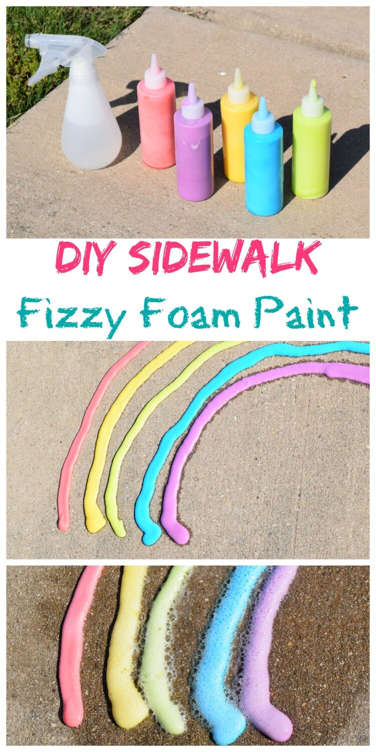 Best ideas about DIY Foam Paint
. Save or Pin DIY Sidewalk Fizzy Foam Paint Now.