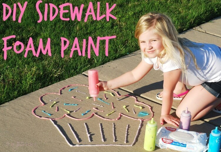 Best ideas about DIY Foam Paint
. Save or Pin DIY Sidewalk Foam Paint Now.