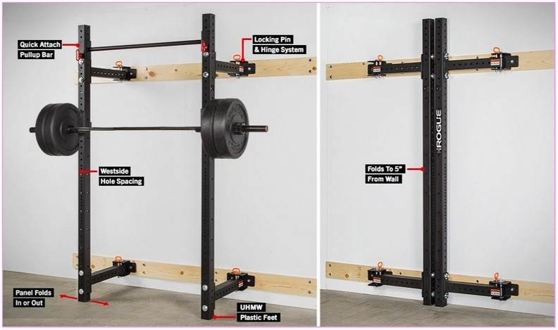 Best ideas about DIY Folding Squat Rack
. Save or Pin Folding Squat Rack Canada – Racking and Shelving Ideas Now.