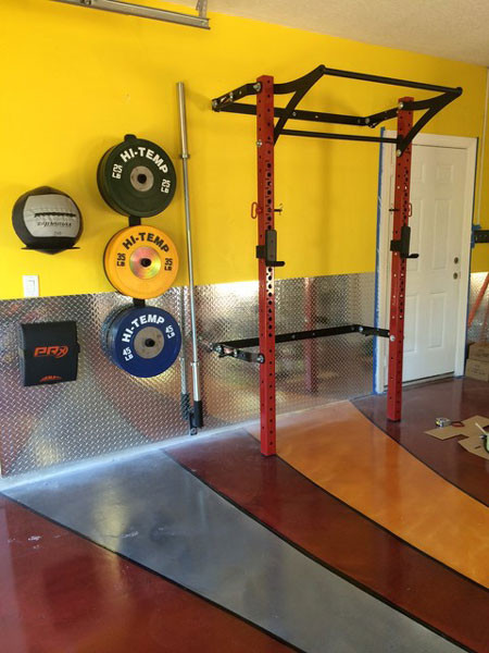 Best ideas about DIY Folding Squat Rack
. Save or Pin Pimped out PRx Profile Rack garage gym Garage Gyms Now.