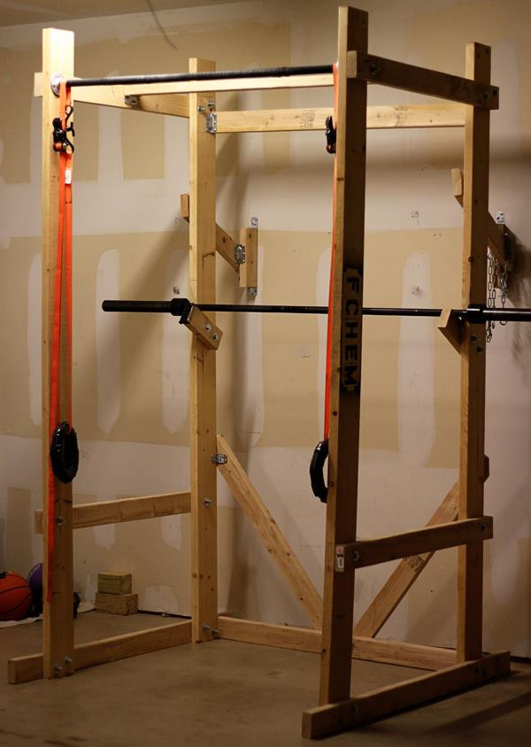 Best ideas about DIY Folding Squat Rack
. Save or Pin How to Turn Your Garage Into a Home Gym Now.