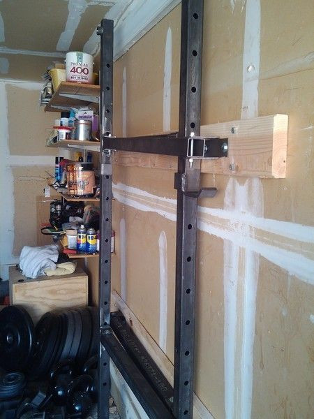 Best ideas about DIY Folding Squat Rack
. Save or Pin W 1 Wall Mounted Squat Rack with Pull Up Bar Now.