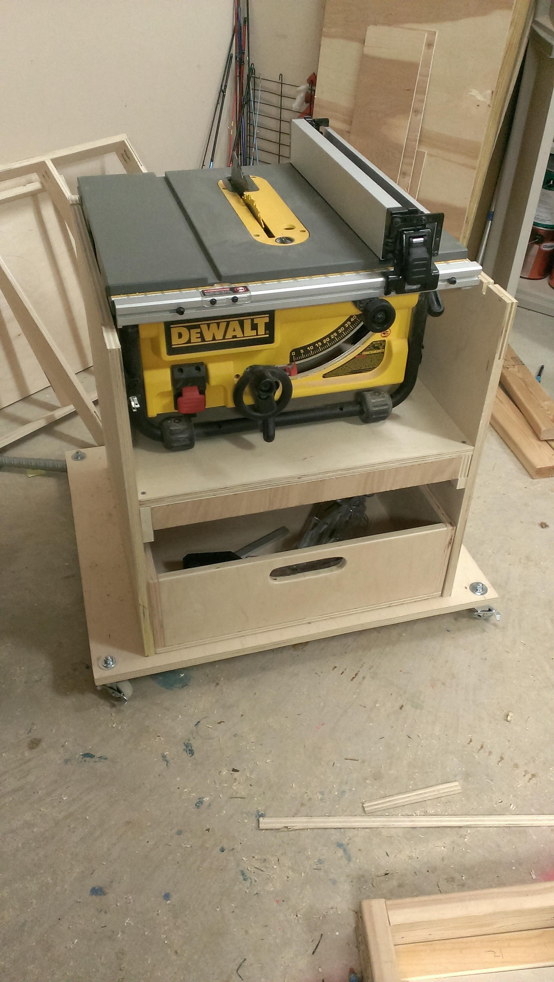 Best ideas about DIY Folding Table Saw Stand
. Save or Pin Mobile stand for my new table saw Now.