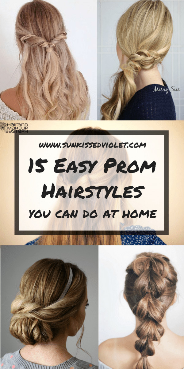 Best ideas about DIY Formal Hairstyles
. Save or Pin 15 Easy Prom Hairstyles for Long Hair You Can DIY At Home Now.