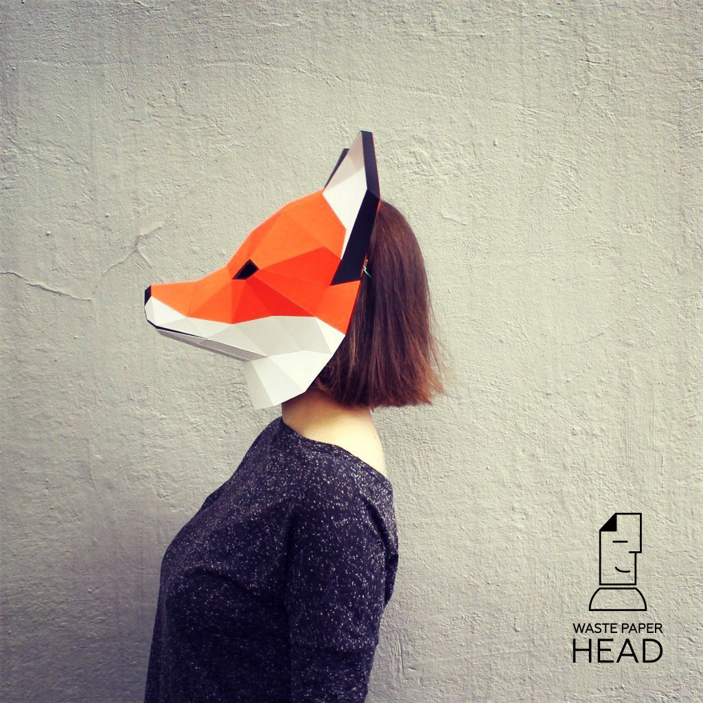 Best ideas about DIY Fox Mask
. Save or Pin Papercraft fox mask printable DIY template Now.