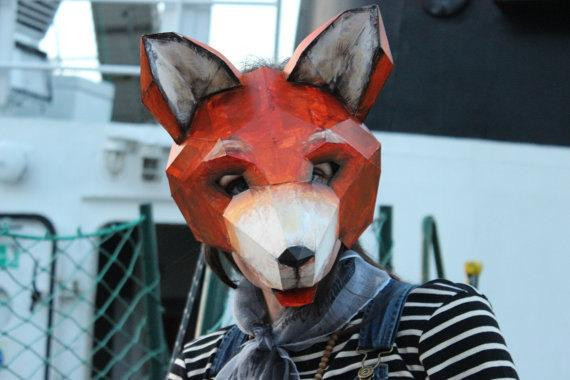 Best ideas about DIY Fox Mask
. Save or Pin DIY Halloween mask Fox mask fox costume animal mask PDF Now.