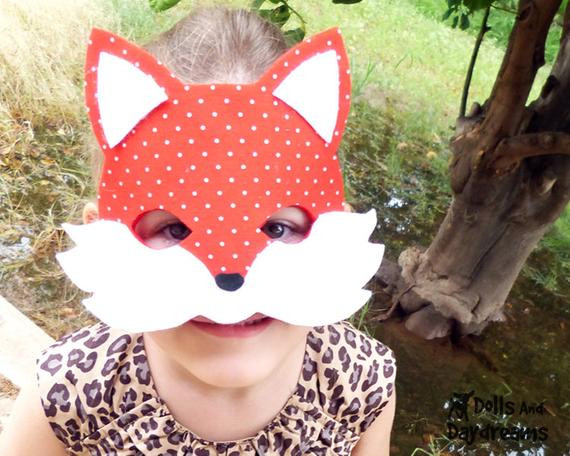 Best ideas about DIY Fox Mask
. Save or Pin Items similar to DIY Fox Mask Tail Set PDF Pattern Kids Now.