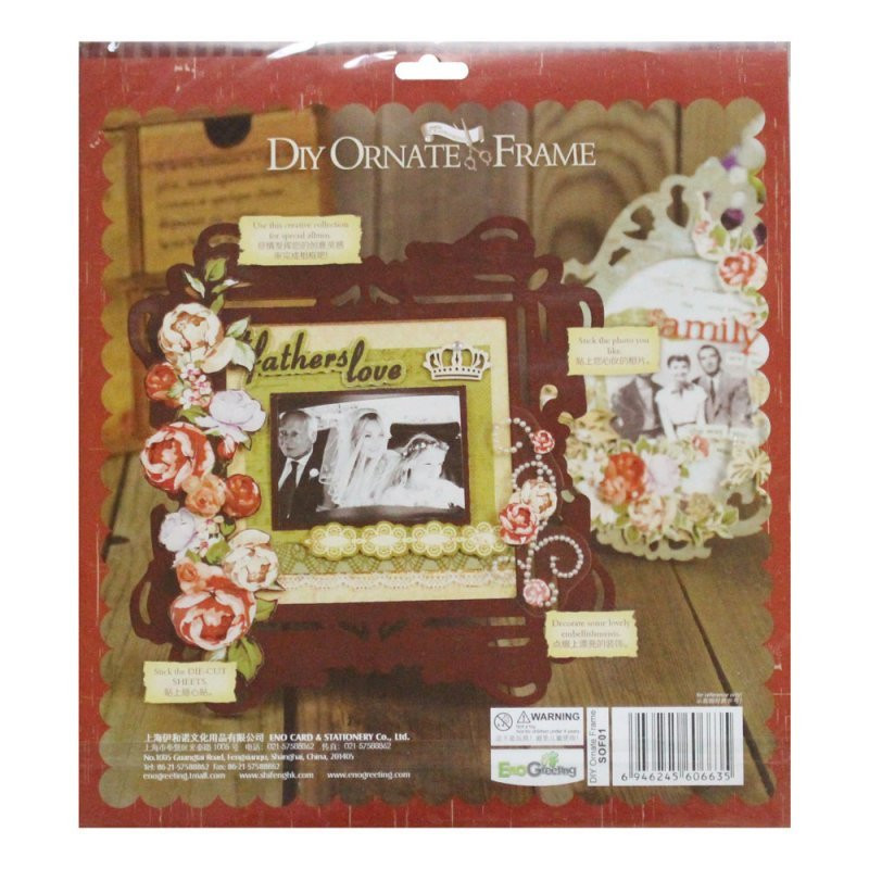 Best ideas about DIY Framing Kit
. Save or Pin Buy DIY Ornate Frame Kit by EnoGreeting Big Vintage Now.