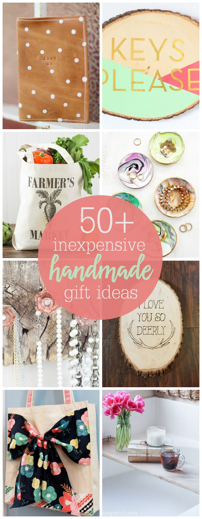 Best ideas about DIY Friendship Gifts
. Save or Pin Inexpensive Handmade Gift Ideas Now.