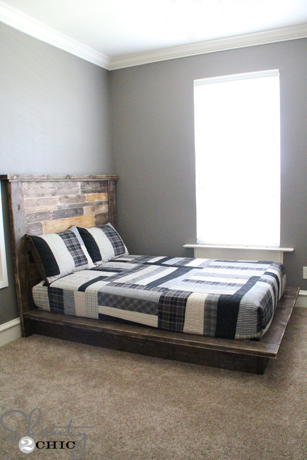 Best ideas about DIY Full Size Platform Bed
. Save or Pin Easy DIY Platform Bed Shanty 2 Chic Now.