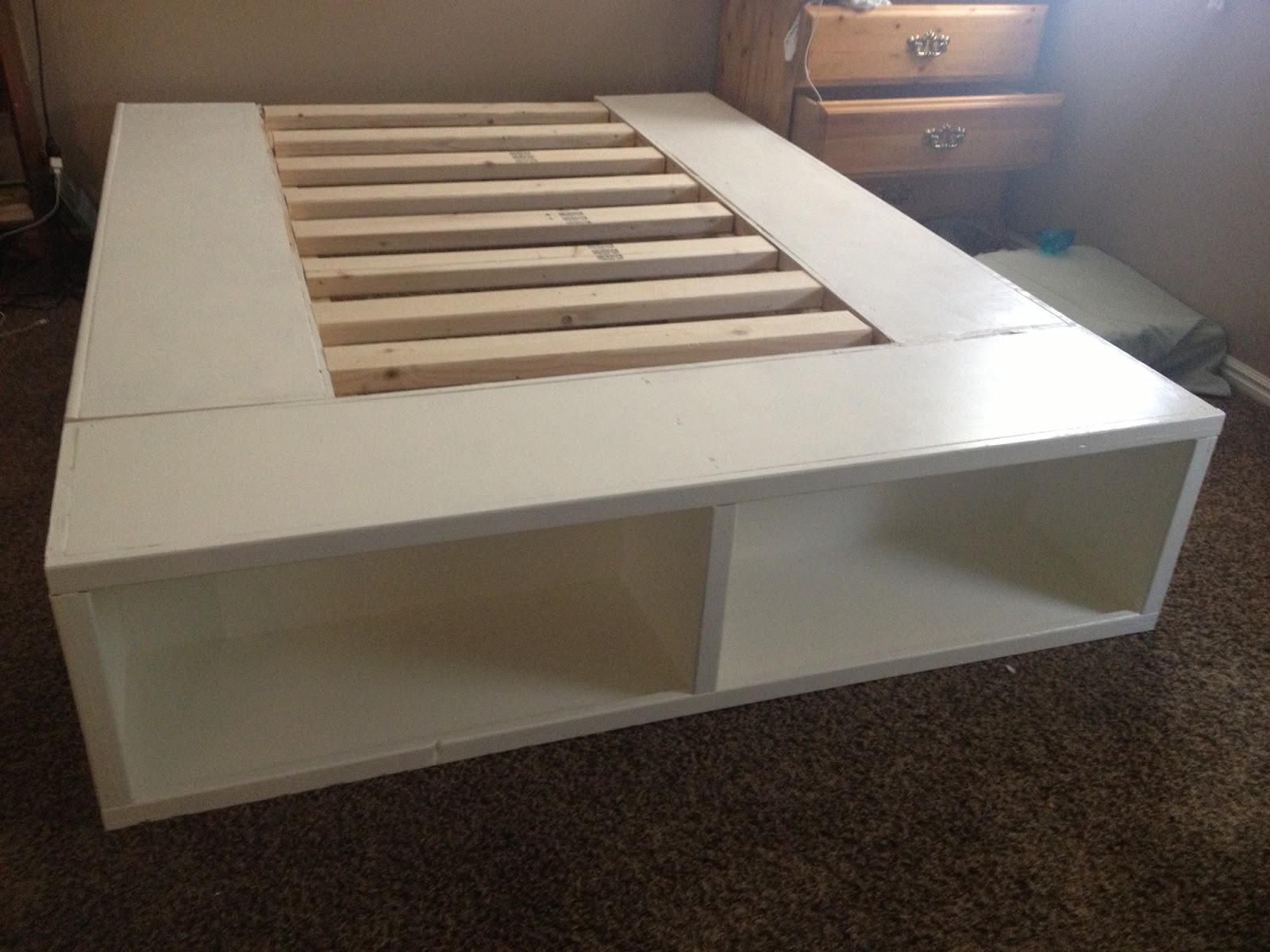 Best ideas about DIY Full Size Platform Bed
. Save or Pin DIY Storage Bed Now.
