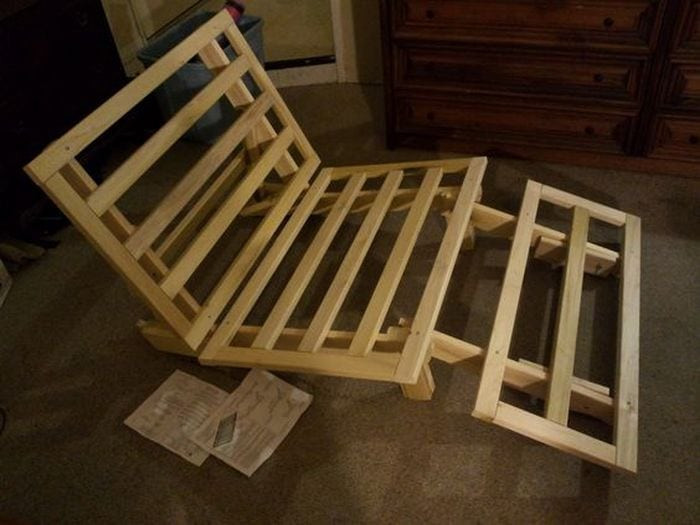 Best ideas about DIY Futon Frame Plans
. Save or Pin How to Build a Fold Out Sofa Futon Bed Frame Now.