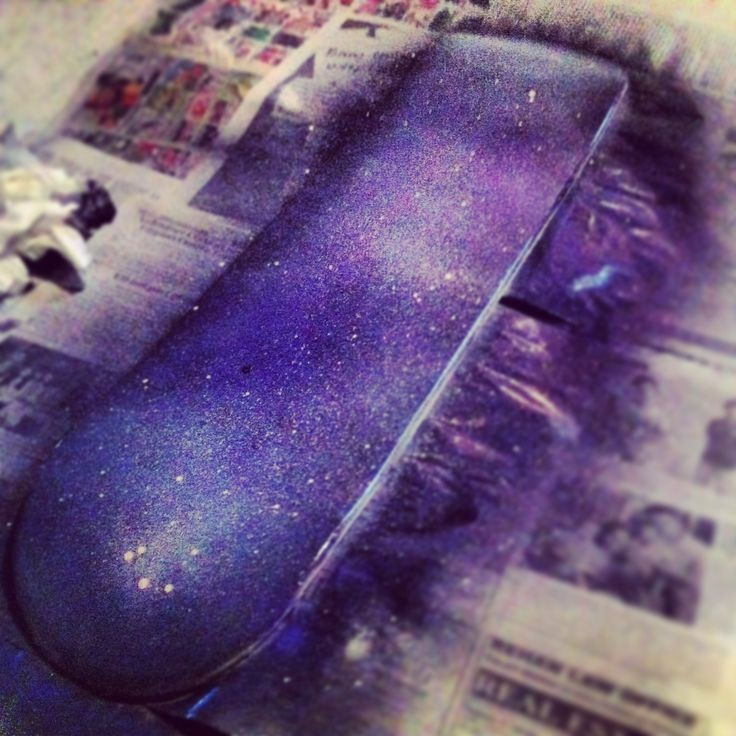Best ideas about DIY Galaxy Painting
. Save or Pin DIY galaxy skateboard with spray paint Now.