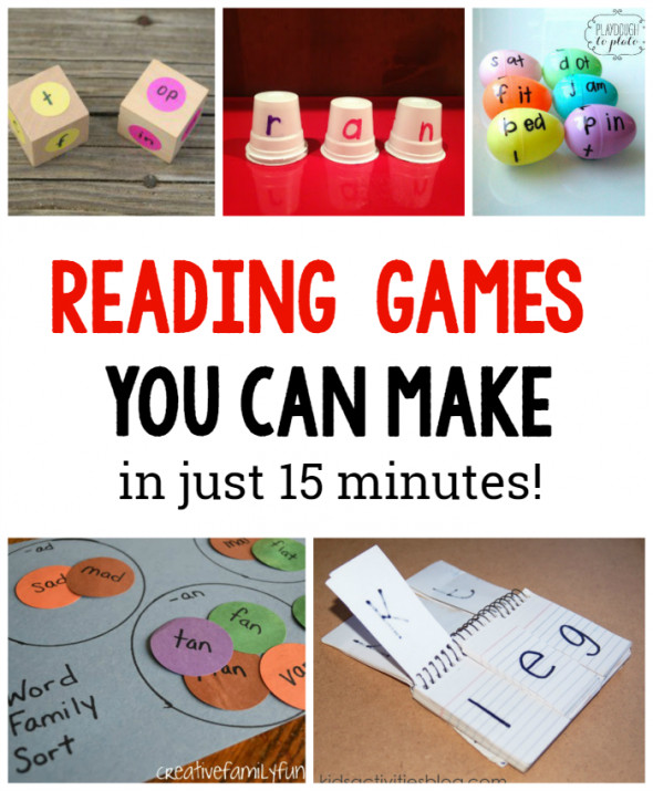 Best ideas about DIY Games For Kids
. Save or Pin 10 DIY Reading games for kids The Measured Mom Now.