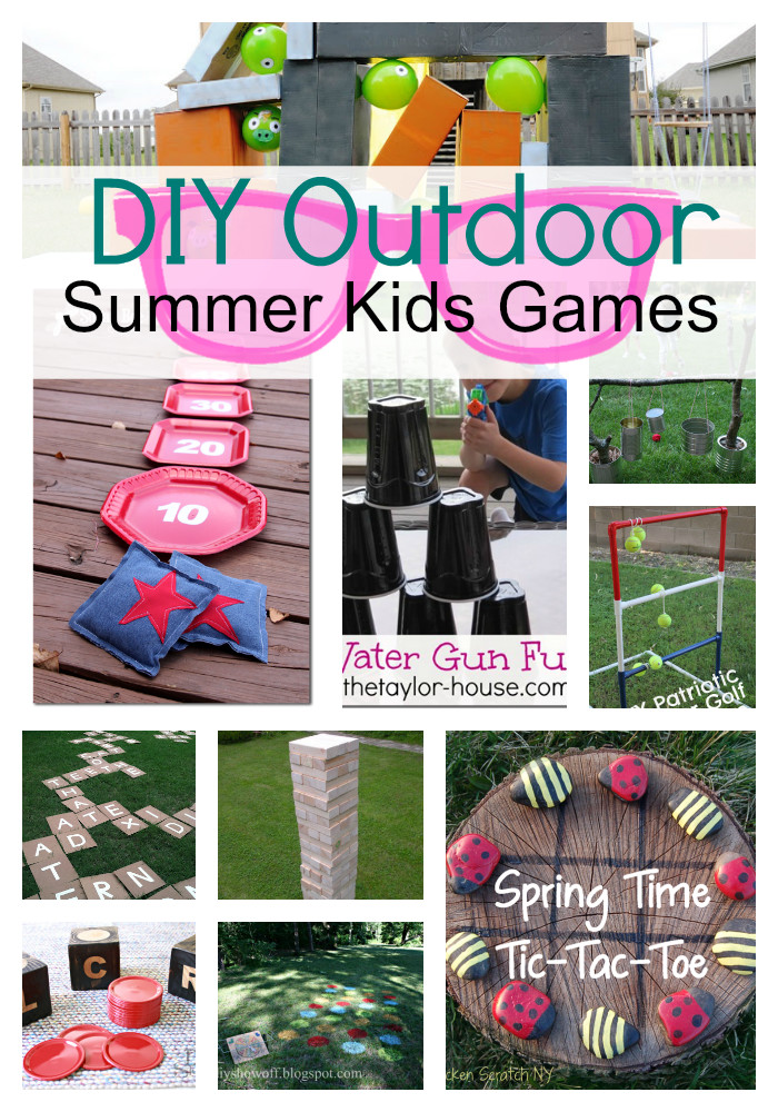 Best ideas about DIY Games For Kids
. Save or Pin DIY Outdoor Summer Kids Games s and Now.