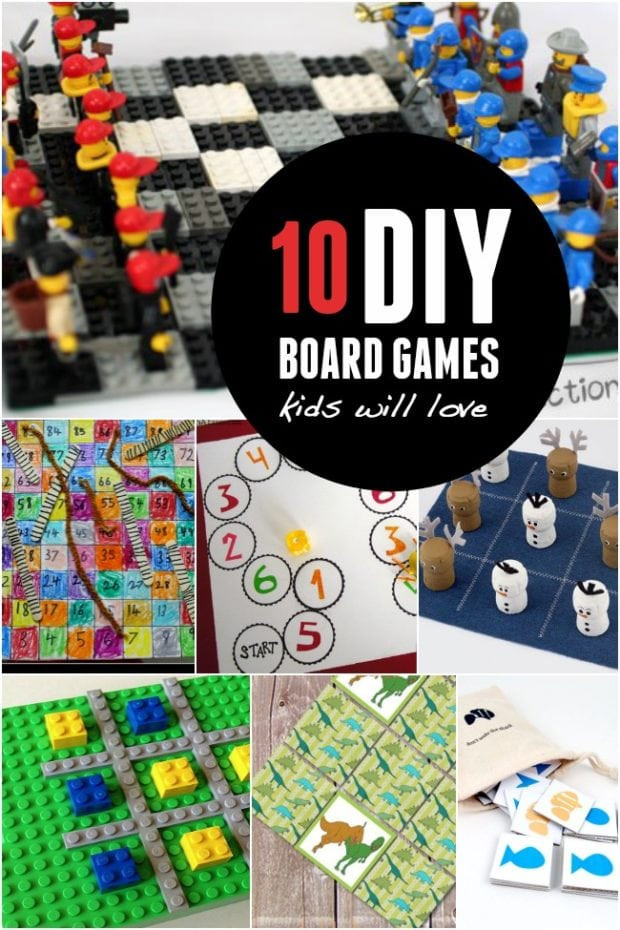 Best ideas about DIY Games For Kids
. Save or Pin 10 DIY Board Games Kids will Love Now.