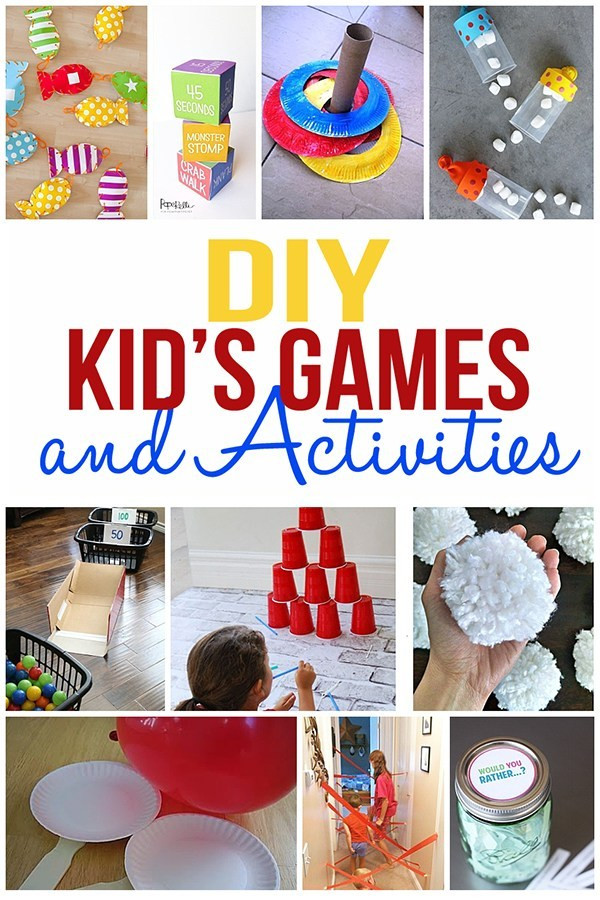 Best ideas about DIY Games For Kids
. Save or Pin DIY Kids Games and Activities for Indoors or Outdoors Now.