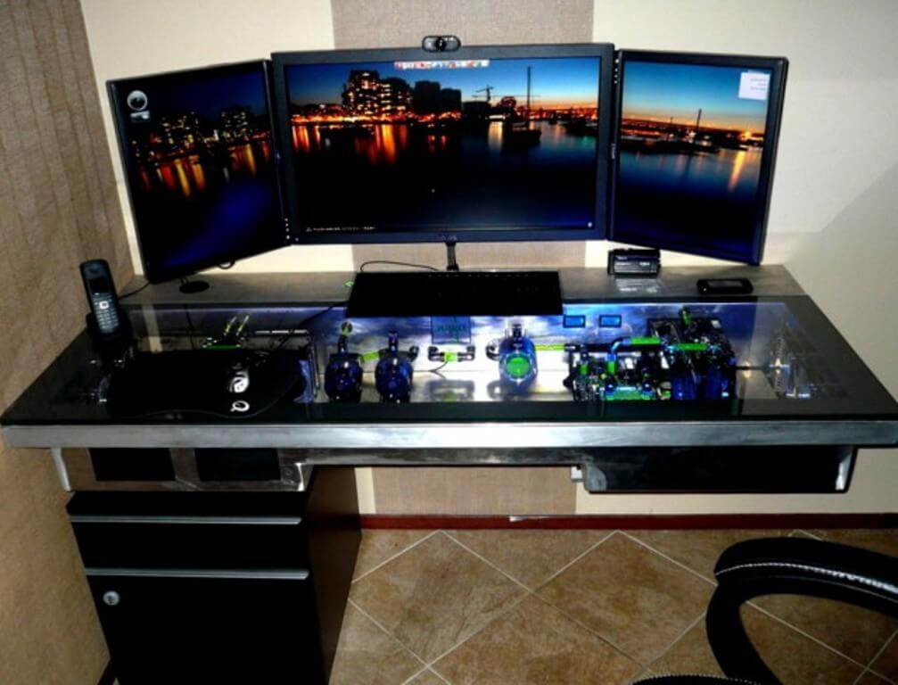 Best ideas about DIY Gaming Desk
. Save or Pin 23 DIY puter Desk Ideas That Make More Spirit Work Now.