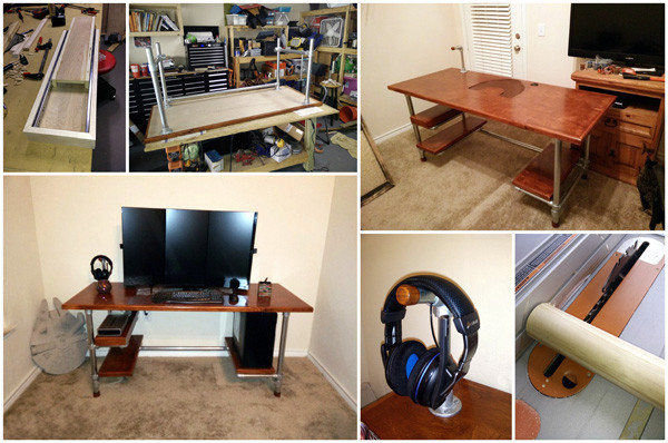 Best ideas about DIY Gaming Desk
. Save or Pin Build Your Own DIY puter Gaming Desk Now.