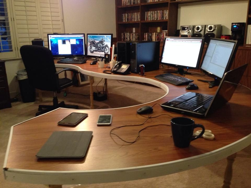 Best ideas about DIY Gaming Desk
. Save or Pin DIY puter desk Lots from r battlestations asked for Now.