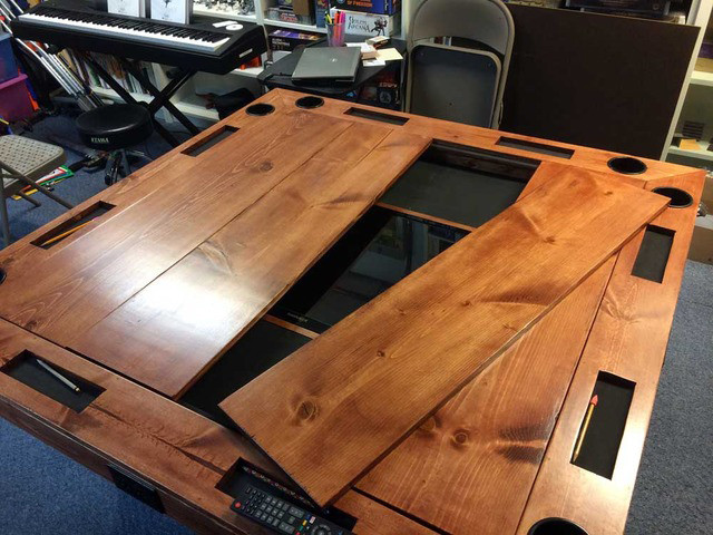 Best ideas about DIY Gaming Table Plans
. Save or Pin DIY Tabletop Gaming Table World Building Technabob Now.