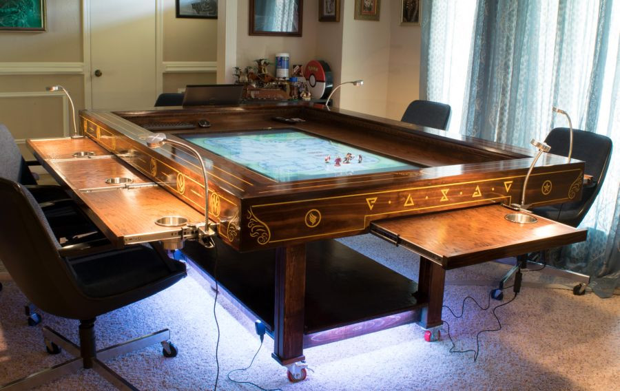 Best ideas about DIY Gaming Table Plans
. Save or Pin DIYer Builds Cool Steampunk Gaming Table Now.