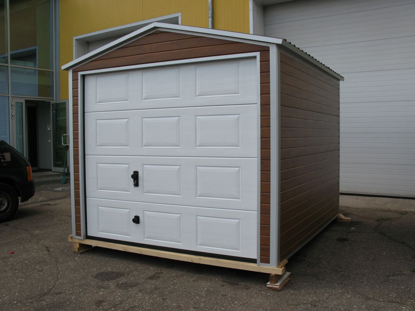 Best ideas about DIY Garage Door
. Save or Pin DIY garage or garden shed Now.