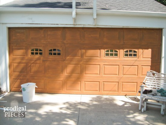 Best ideas about DIY Garage Door
. Save or Pin Faux Wood Garage Door Tutorial Prodigal Pieces Now.