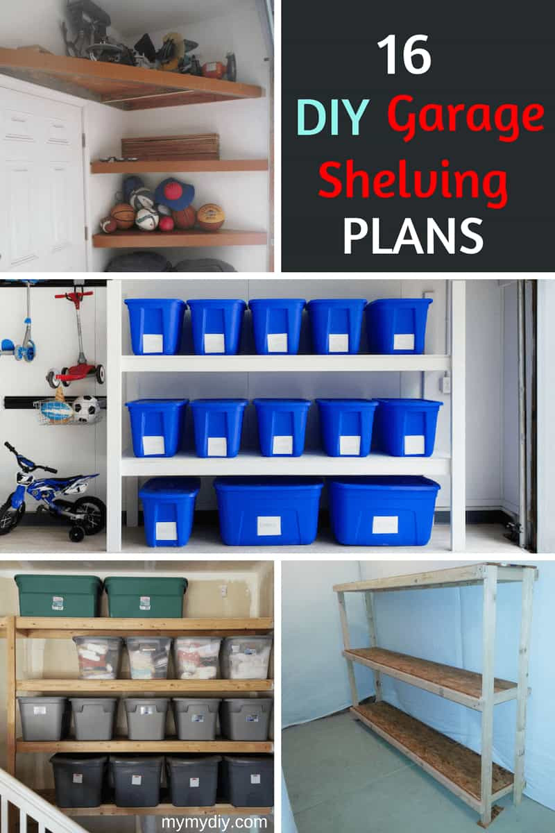 Best ideas about Diy Garage Organizers
. Save or Pin 16 Practical DIY Garage Shelving Ideas [Plan List Now.