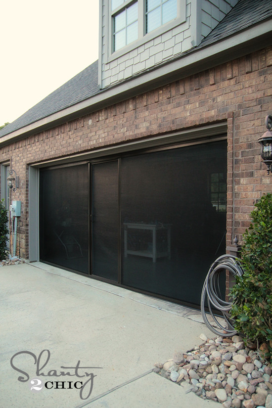 Best ideas about DIY Garage Screen Doors
. Save or Pin Check out my new Garage Screen So AWESOME Shanty 2 Chic Now.