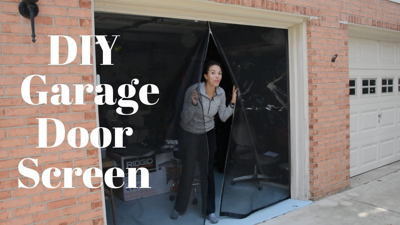 Best ideas about DIY Garage Screen Doors
. Save or Pin How to Make Your Own Garage Door Screen With a Zipper Now.
