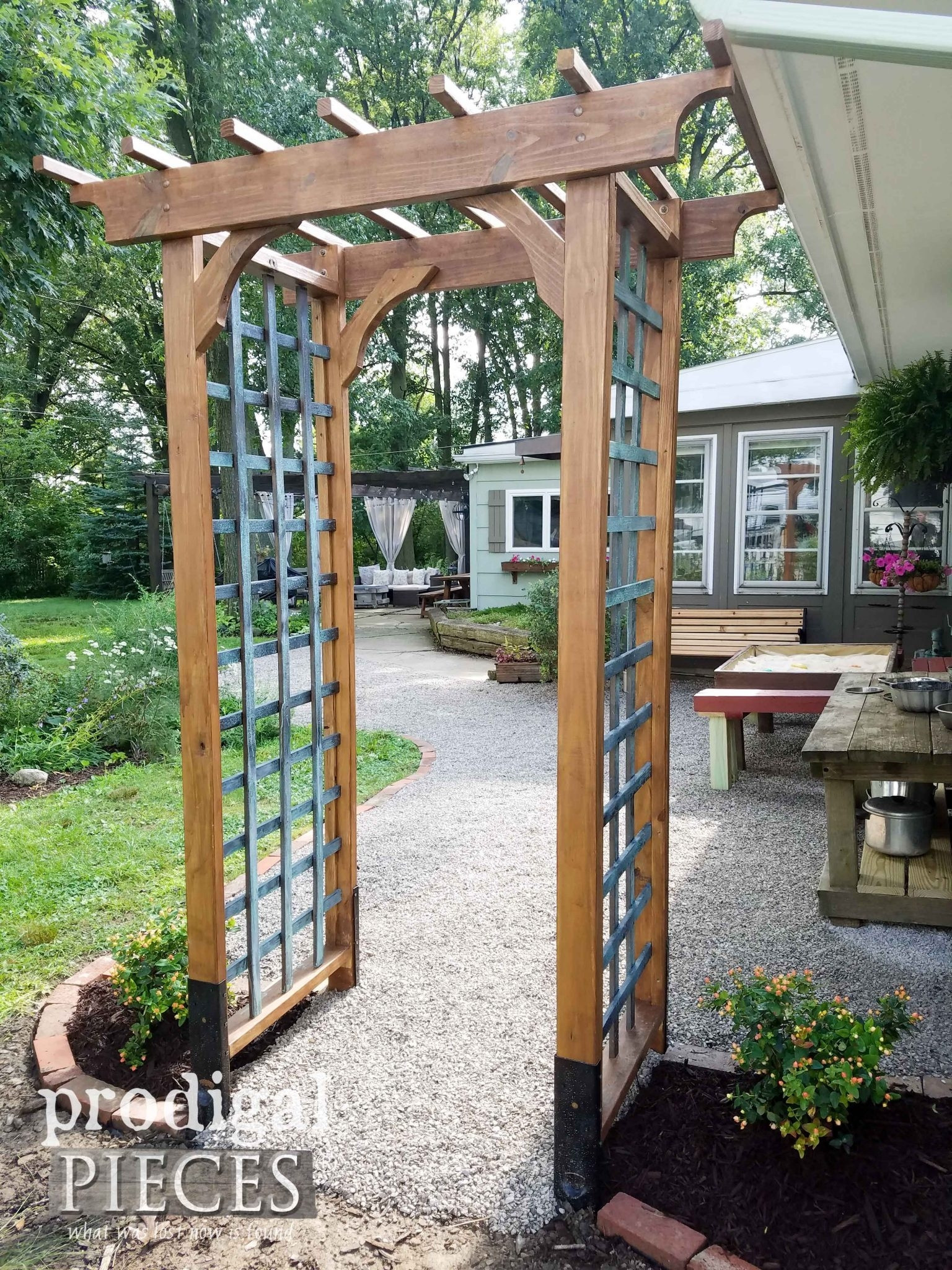 Best ideas about DIY Garden Arbors
. Save or Pin Diy Arched Garden Arbor Instructions Now.