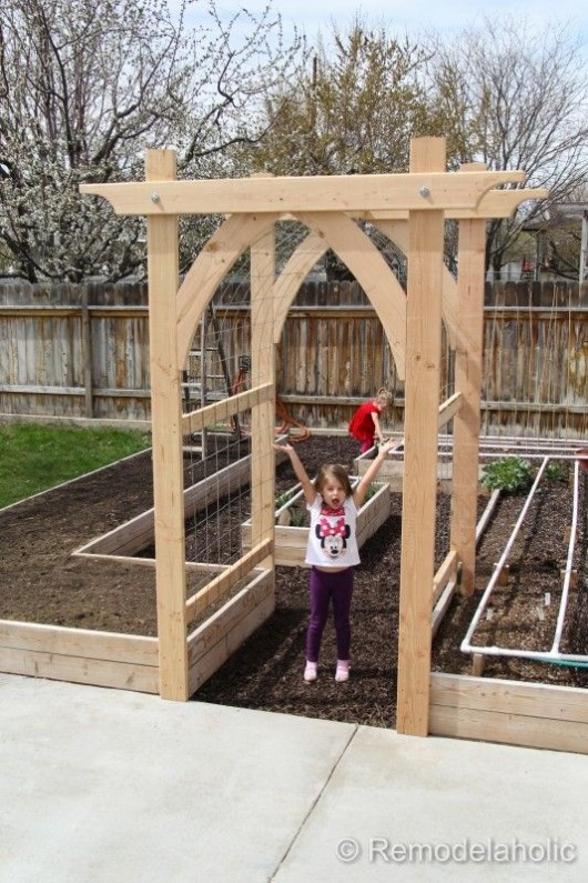 Best ideas about DIY Garden Arch
. Save or Pin DIY Garden Ideas Garden Arch and Bench Ideas for an Now.