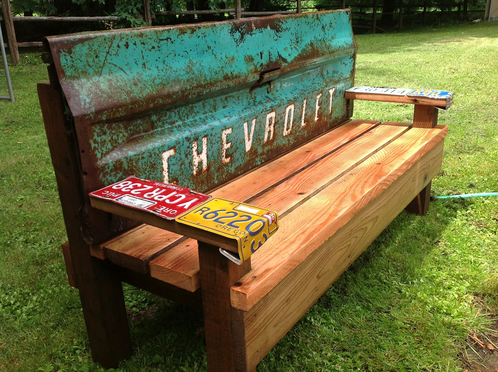Best ideas about DIY Garden Bench
. Save or Pin Kathi s Garden Art Rust n Stuff Team building Garden Now.