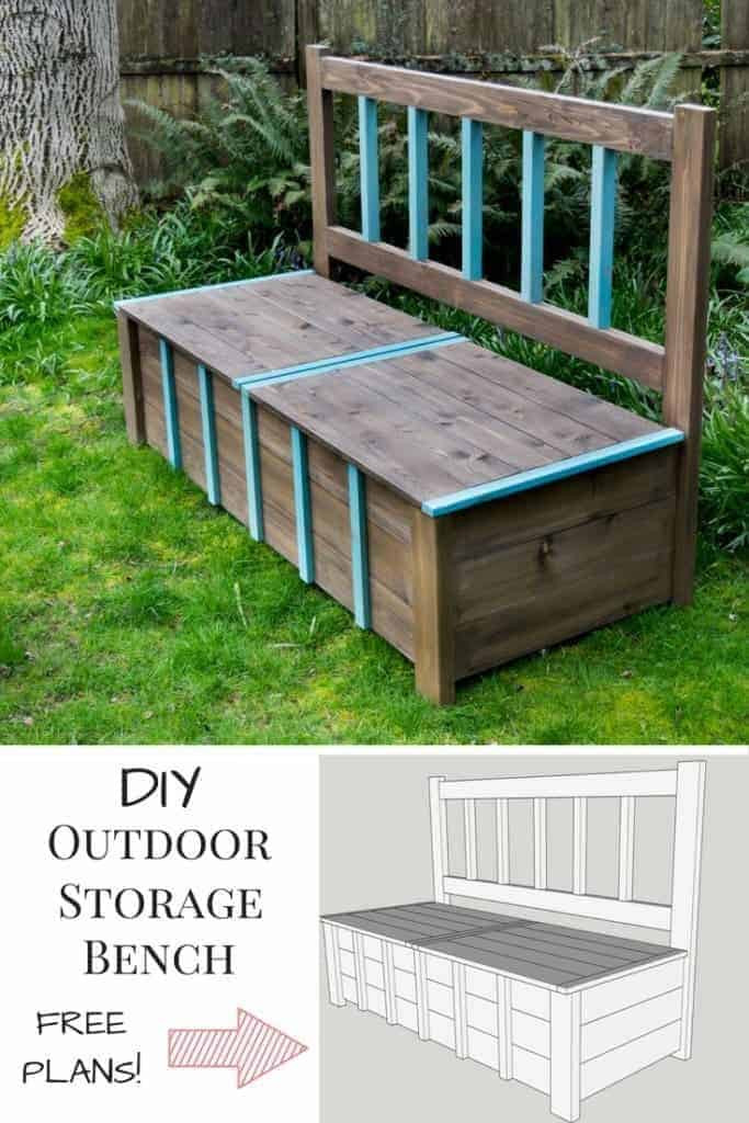 Best ideas about DIY Garden Bench Plans
. Save or Pin DIY Storage Bench IGBuilders Challenge The Handyman s Now.