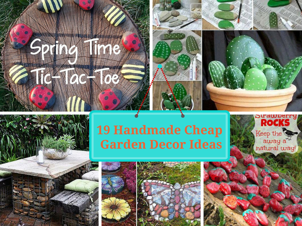 Best ideas about DIY Garden Decor . Save or Pin 19 Handmade Cheap Garden Decor Ideas To Upgrade Garden Now.