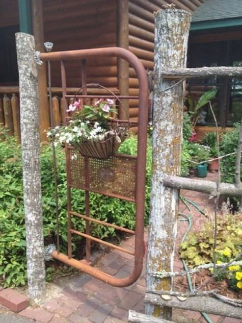 Best ideas about DIY Garden Gates
. Save or Pin DIY Up Cycled Garden Gates Now.