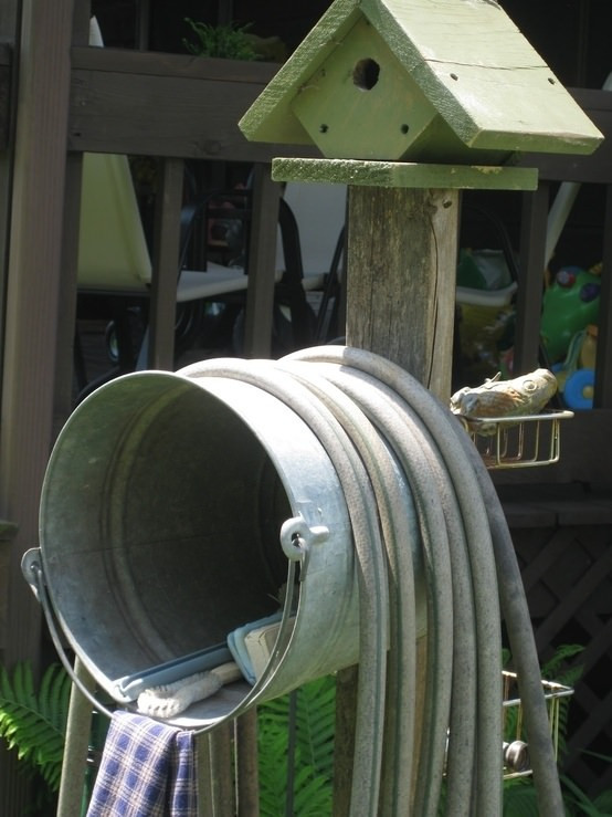 Best ideas about DIY Garden Hose Reel
. Save or Pin DIY Garden Hose Storage Now.