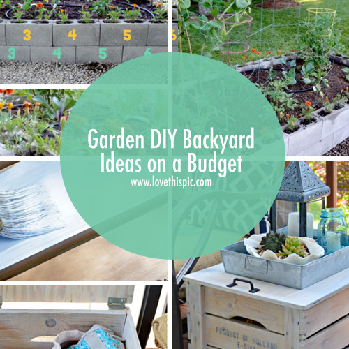 Best ideas about DIY Garden Ideas On A Budget
. Save or Pin Garden DIY Backyard Ideas on a Bud Now.