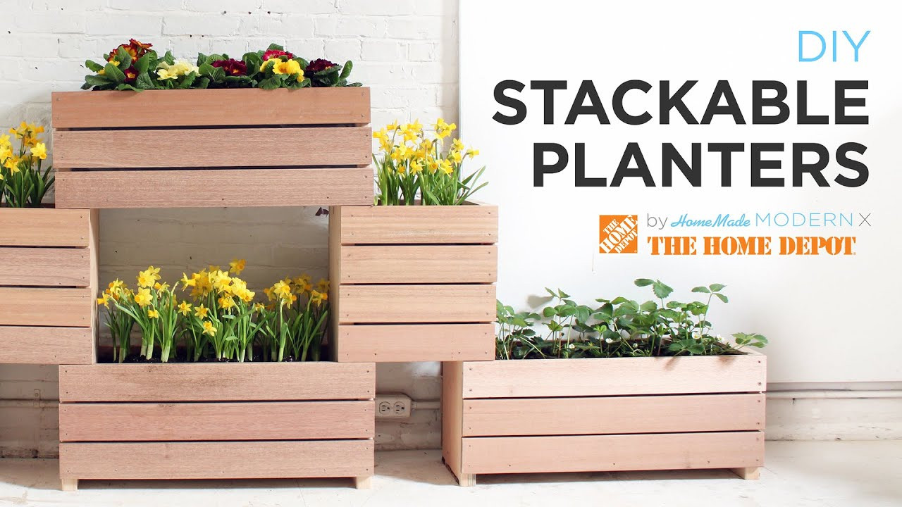 Best ideas about DIY Garden Planters
. Save or Pin A Vertical Garden Made from DIY Stackable Planters Now.