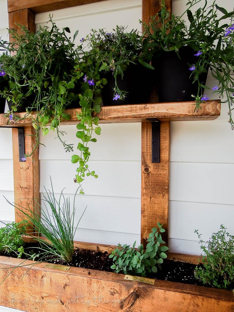Best ideas about DIY Garden Planters
. Save or Pin DIY Vertical Herb Garden and Planter 2x4 Challenge Now.