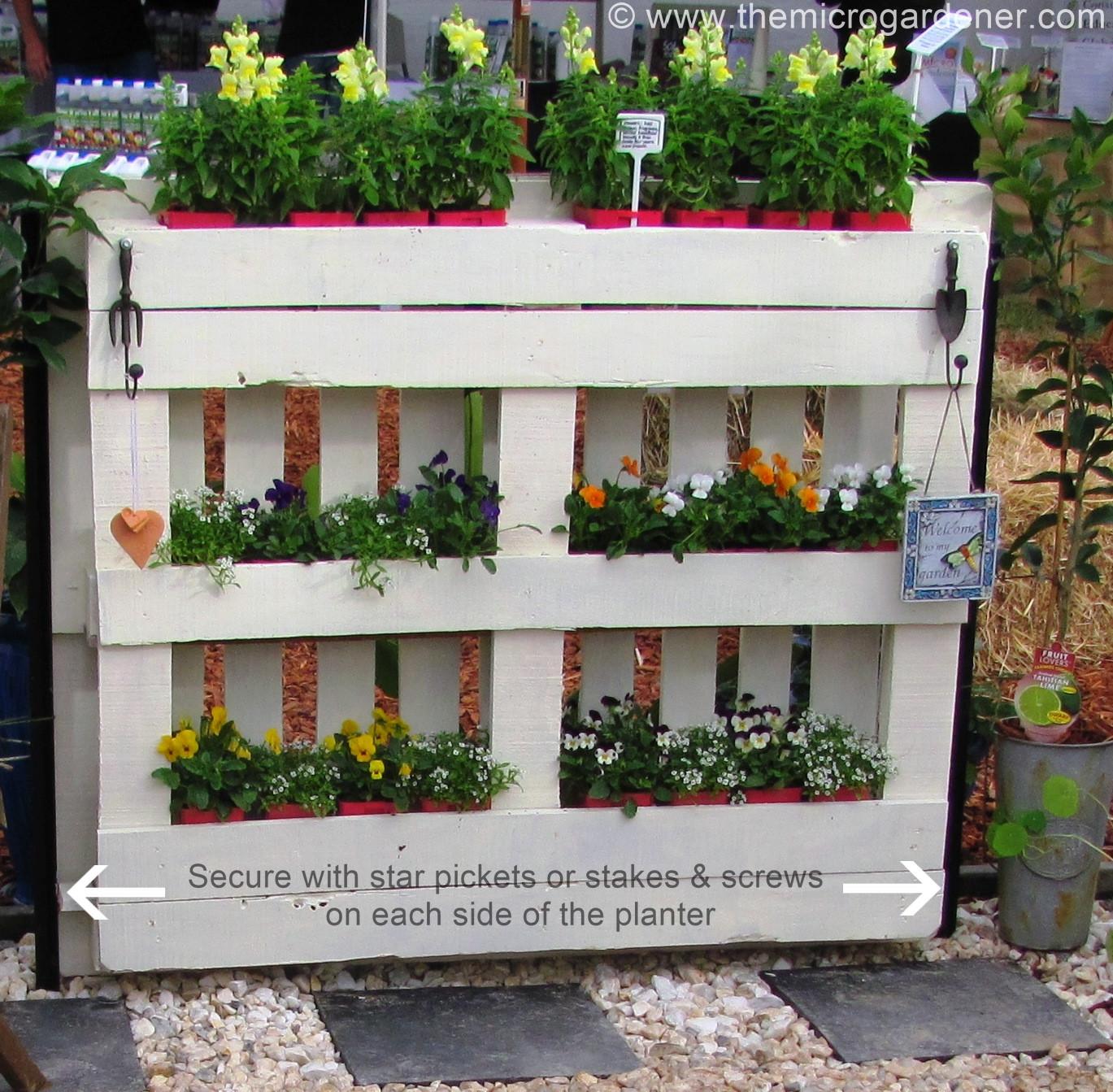 Best ideas about Diy Garden Planters
. Save or Pin DIY Pallet Planter Now.