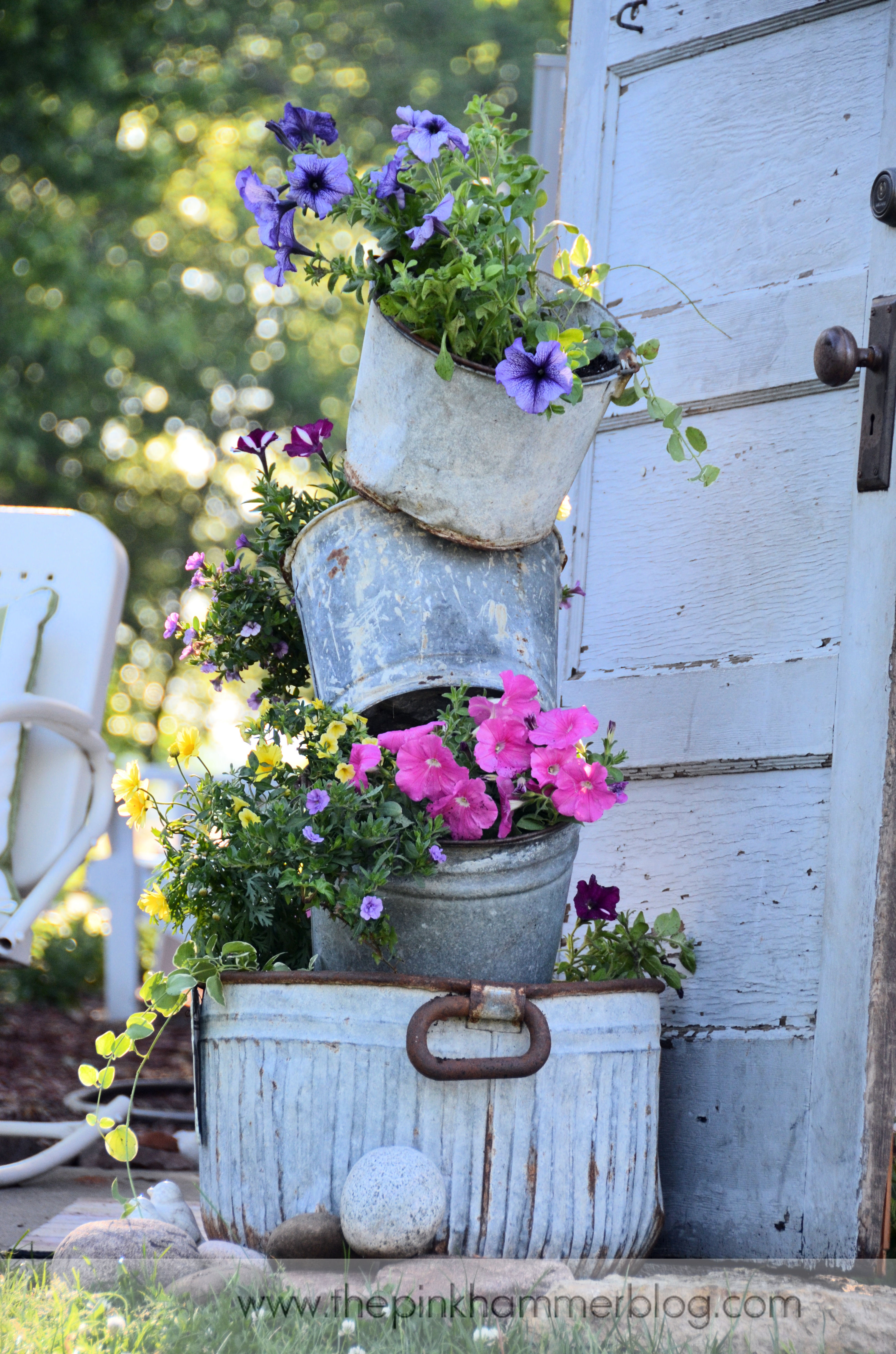 Best ideas about Diy Garden Planters
. Save or Pin Primitive tipsy pot planters Now.