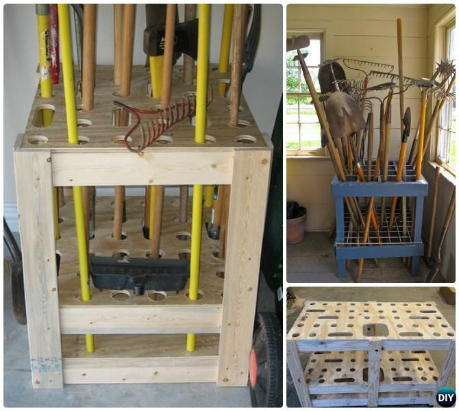 Best ideas about DIY Garden Tool Rack
. Save or Pin Garden tool rack a good way to keep your tools organized Now.