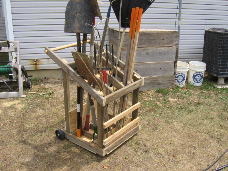 Best ideas about DIY Garden Tool Rack
. Save or Pin Mike s Bean Patch Mobile Garden Tool Rack Now.