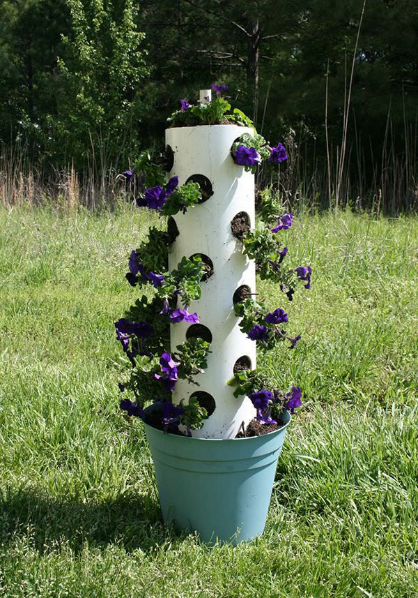 Best ideas about DIY Garden Tower
. Save or Pin 14 Dramatic DIY Flower Tower Ideas Now.