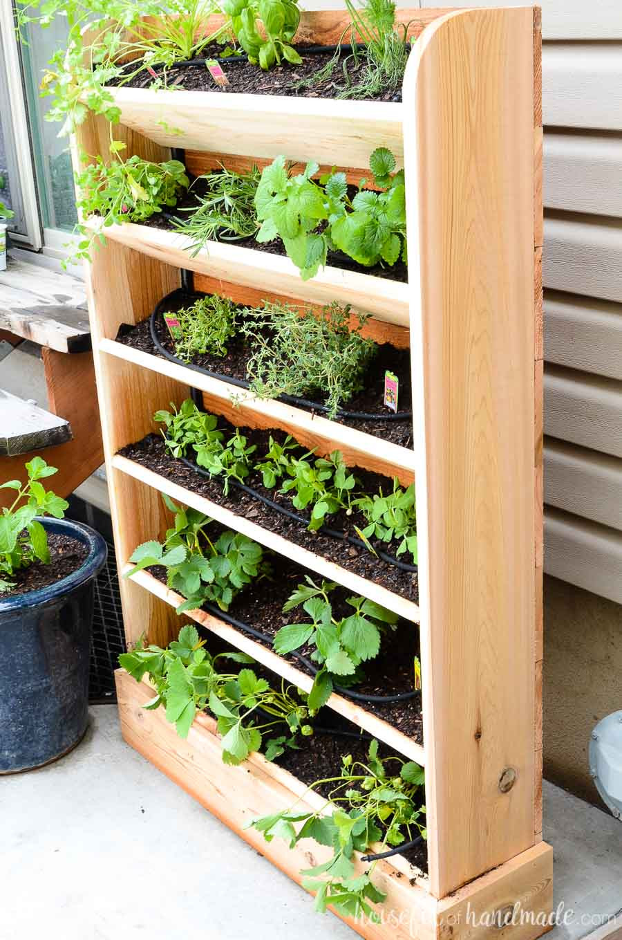 Best ideas about DIY Garden Watering Systems
. Save or Pin DIY Vertical Garden with Drip Watering System Houseful Now.