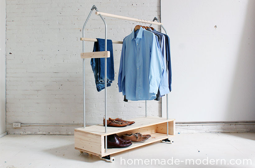 Best ideas about DIY Garment Racks
. Save or Pin HomeMade Modern EP31 Garment Rack Now.