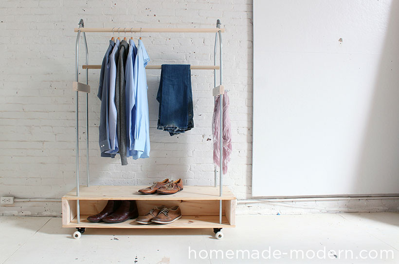 Best ideas about DIY Garment Racks
. Save or Pin HomeMade Modern EP31 Garment Rack Now.