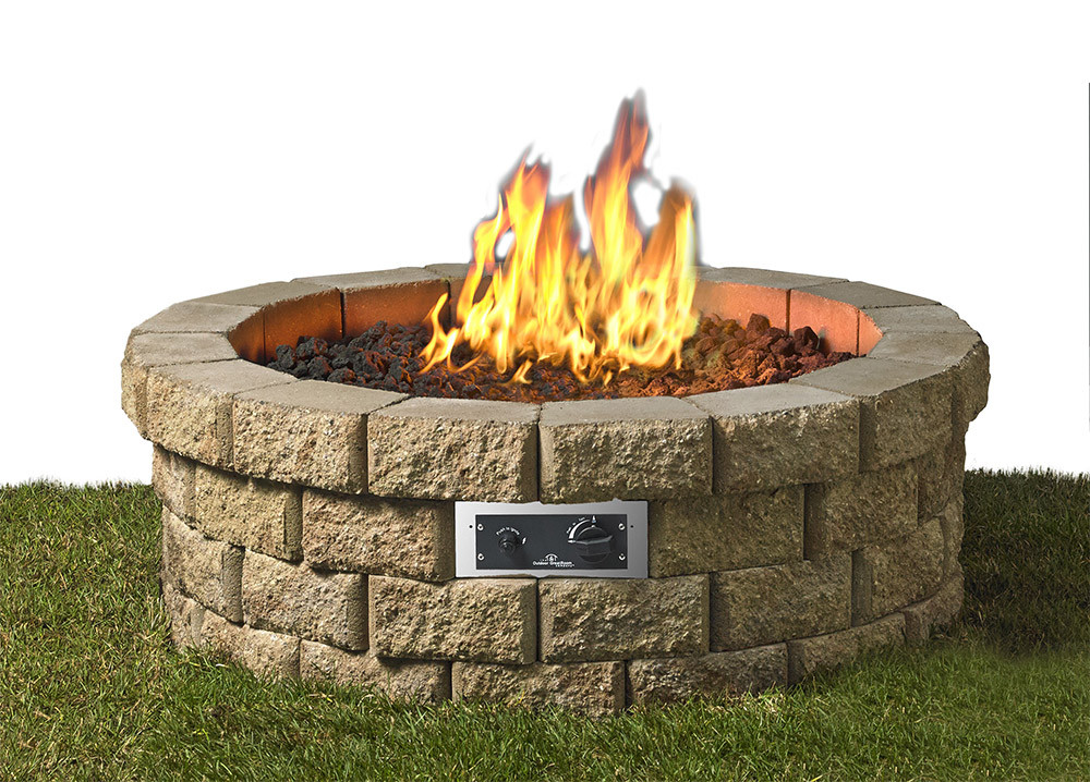 Best ideas about DIY Gas Fire Pit Kit
. Save or Pin Hudson Stone Gas Fire Pit Kit HUD 46 K Now.